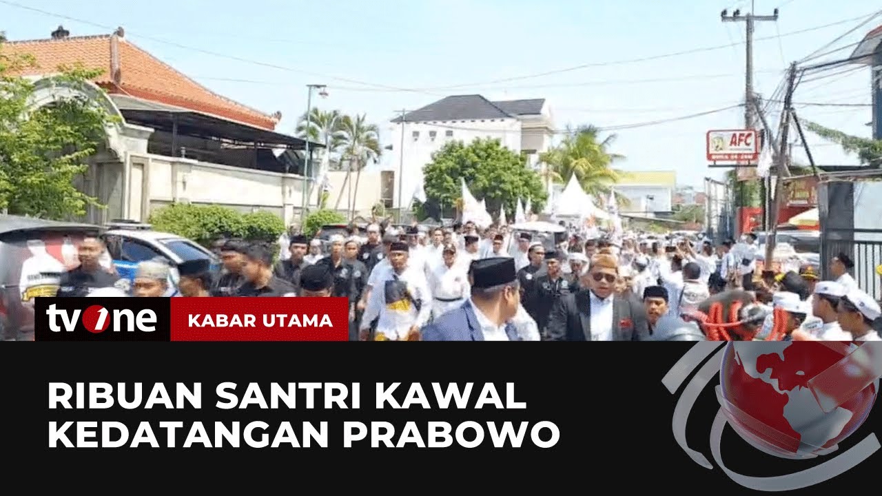 Momen Prabowo Pidato di Depan Ribuan Santri Probolinggo | Kabar Utama tvOne