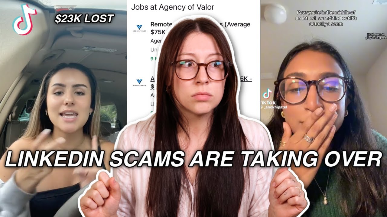 $23,000 Job Scam? Linked In Scammers Exposed