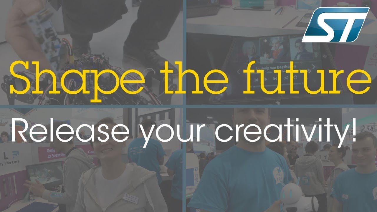 Give your creativity wings at Nuremburg with STMicroelectronics