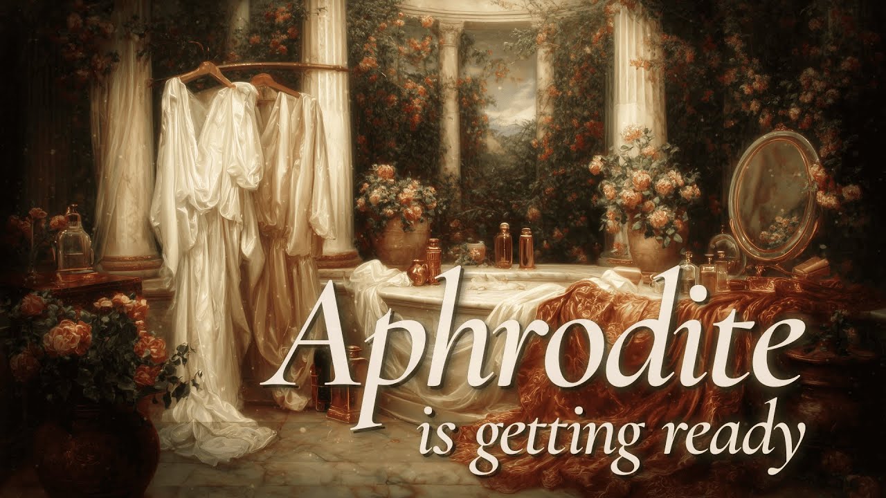 🌸 Get Ready with Aphrodite | Soft Harp Music for Self-Love & Radiance 🌸