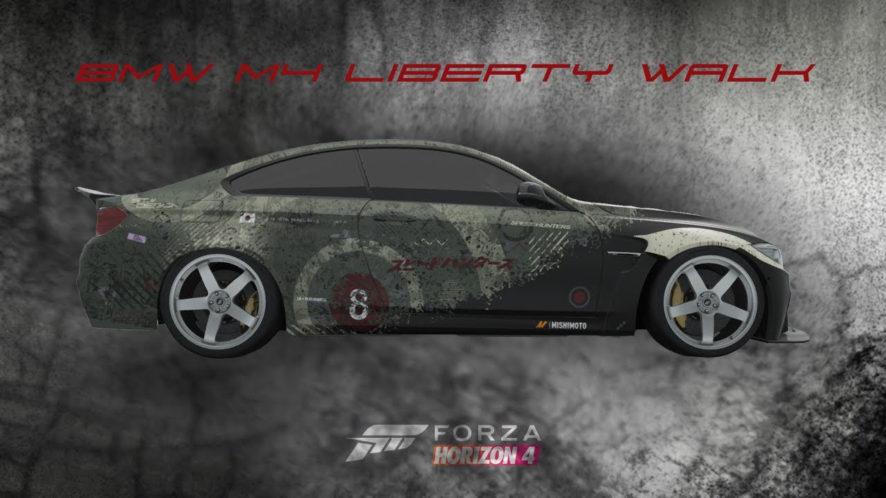 Speedhunters BMW M4 Liberty Walk - Forza Horizon 4 Design | Speedart