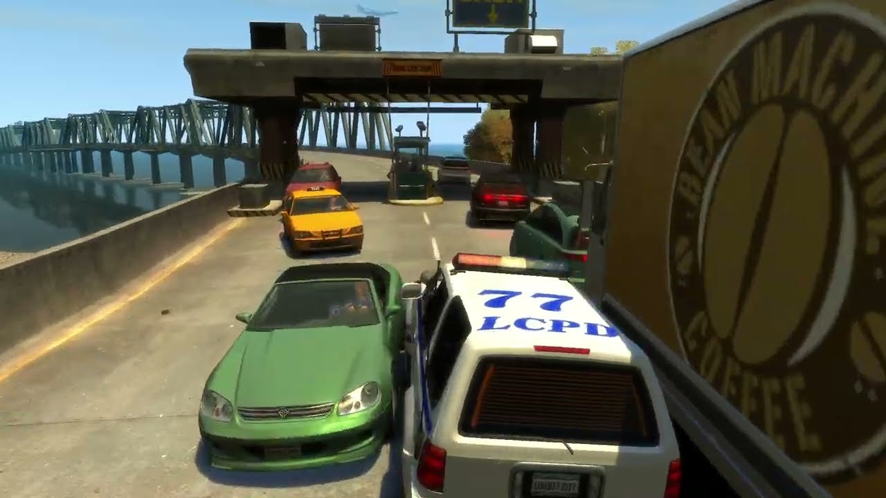 Doing a lap around Liberty City with a Police Cairo #279