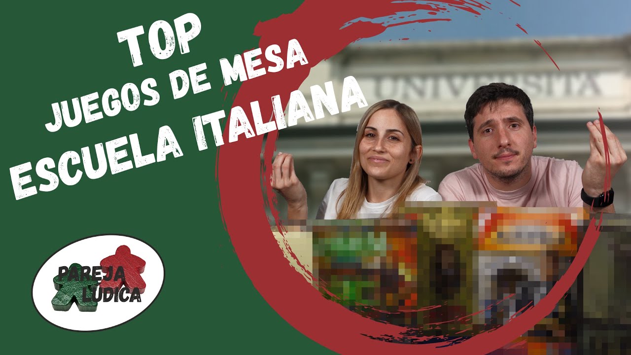 ⭐TOP 5 Juegos de mesa de ESCUELA ITALIANA⭐ - Eurogames imprescindibles en nuestra ludoteca 👌🏽😄