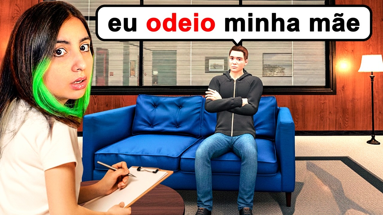 PRECISO TENTAR AJUDAR AS PESSOAS COM TERAPIA MAS... EU SÓ PIORO AS COISAS.
