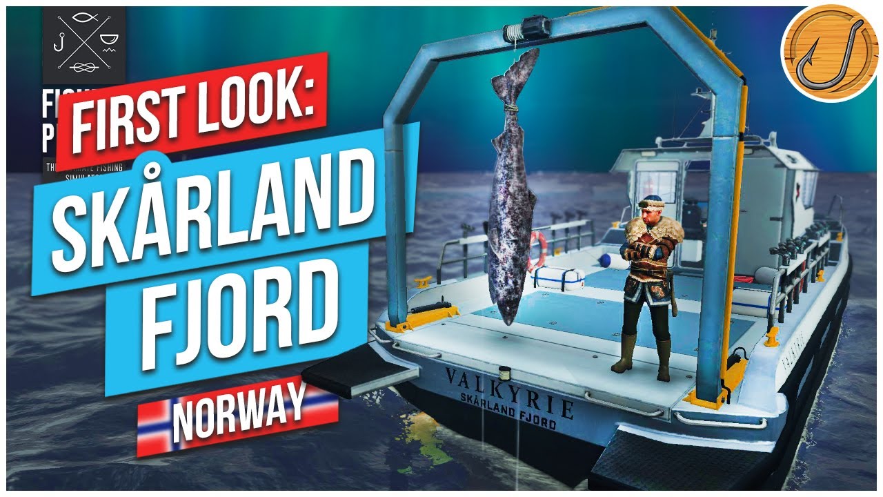 ПЕРВЫЙ ВЗГЛЯД: Скарландский фьорд, Норвегия (новая карта!) | Fishing Planet