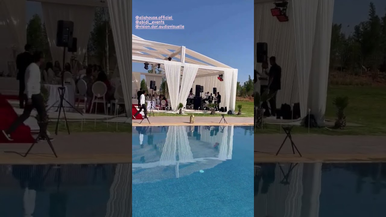 Location Villa pour Mariage 💍👰🤵&zwj;♂️ #wedding #mariage #villaprivatepool #event #shorts