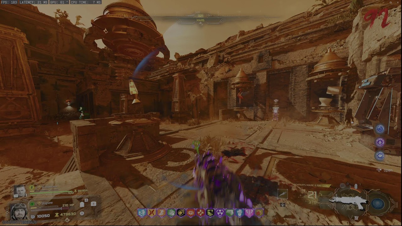 Call of Duty: Black Ops 7 Cursed Mars Survival Round 100 Gameplay 4K60FPS