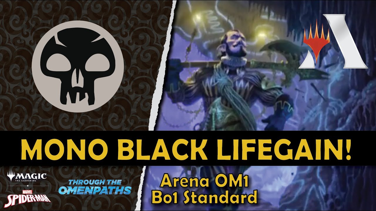 I GAIN LIFE. YOU LOSE HOPE 💀 Mono Black Lifegain #mtgarena #mtg