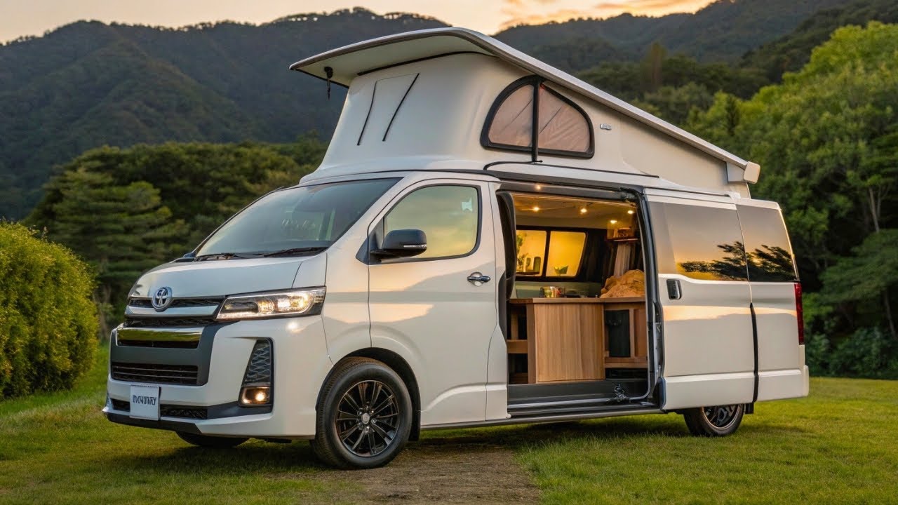 NEW Toyota GranAce Camper &ndash; A Tiny Home on Wheels!