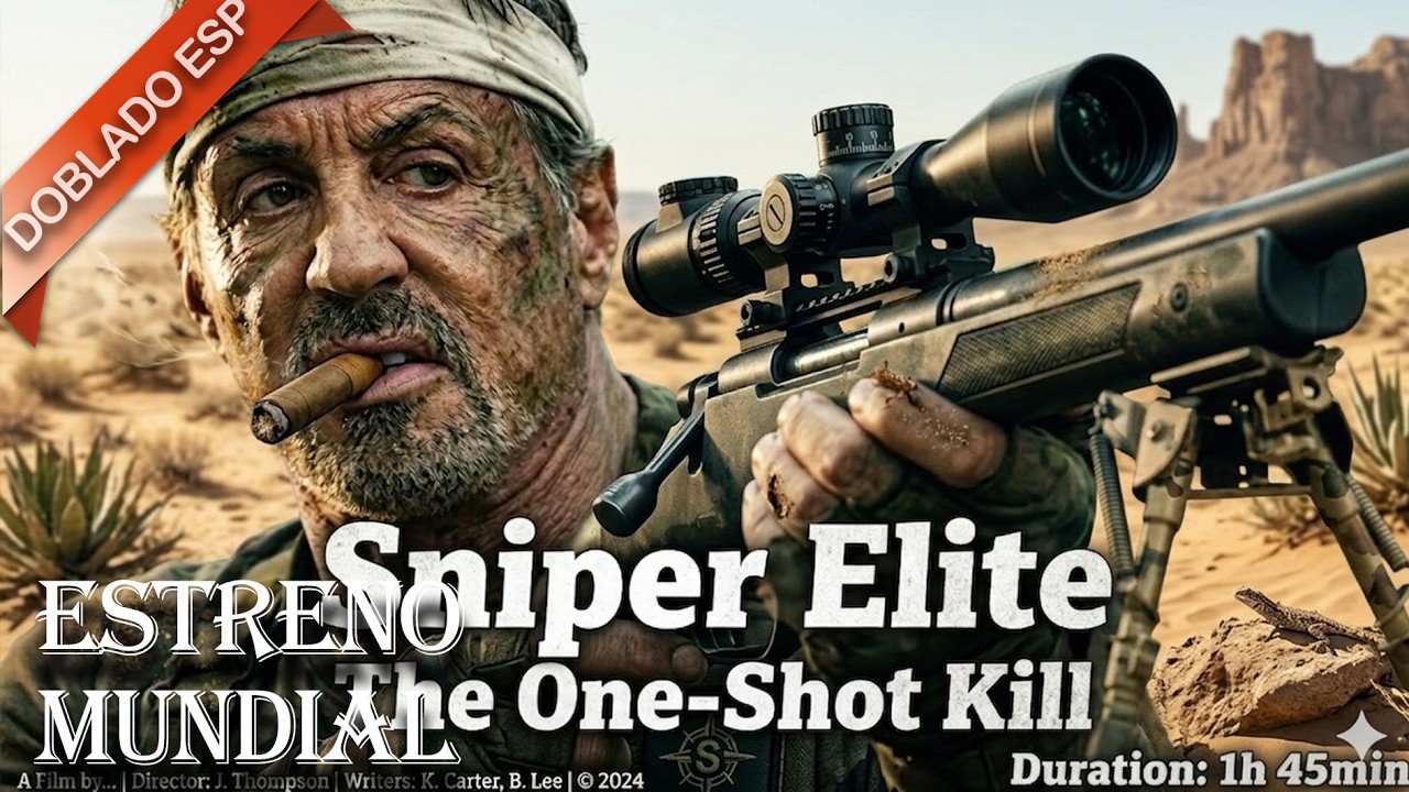 【Doblado al Españo】Stallone se convierte en francotirador y elimina al enemigo en un instante