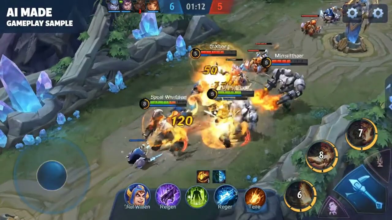 #moba5v5  #mobaleagend5v5 #moblie leagends #ai #aimade  