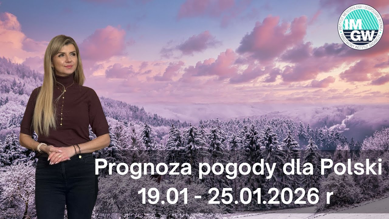 Mróz nie odpuszcza! ❄️ Prognoza pogody dla Polski na weekend 19.01 - 25.01.2026 r