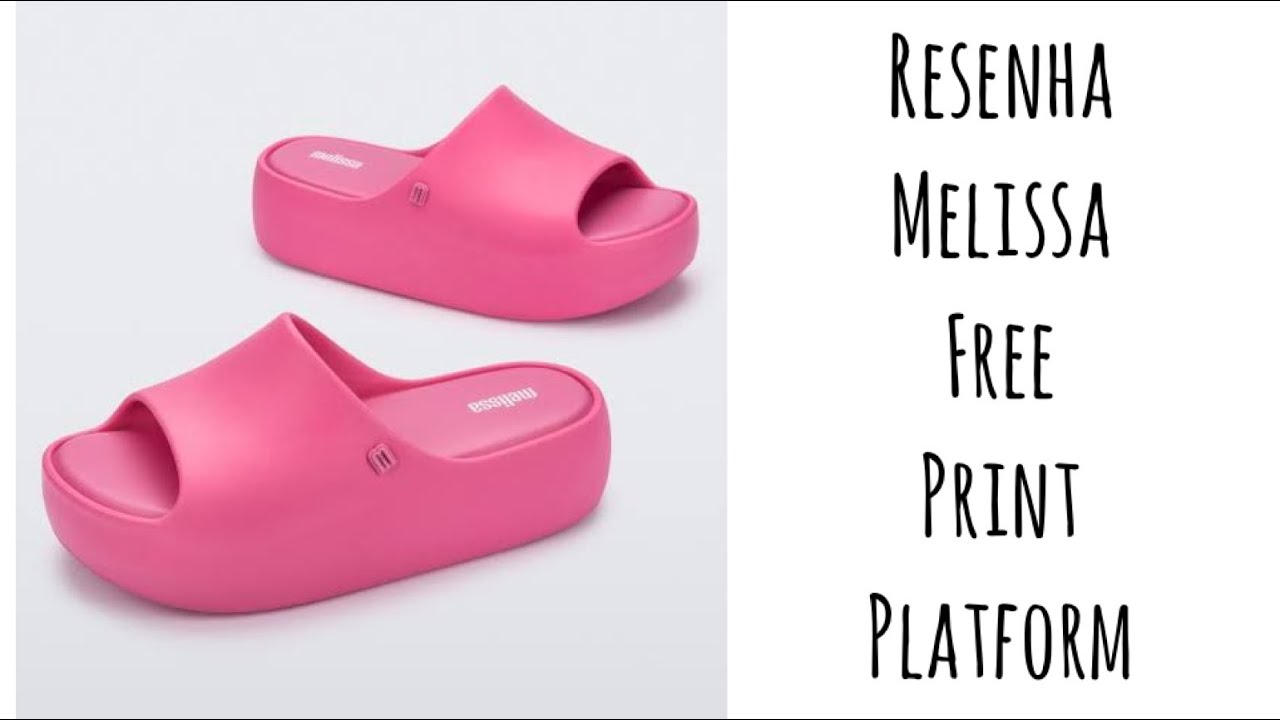 Nanda Barros - resenha Melissa free print platform