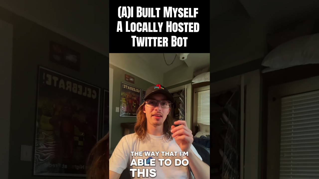 Я размещаю своего собственного Twitter-бота локально. #tech #techtok #ai #twitter #hosting
