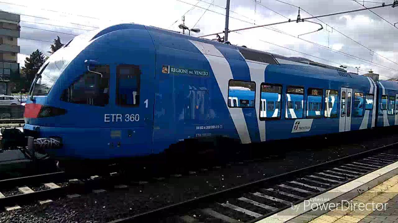La vaporiera 740.293 e altri treni a Bassano Del Grappa! - 01/05/2016