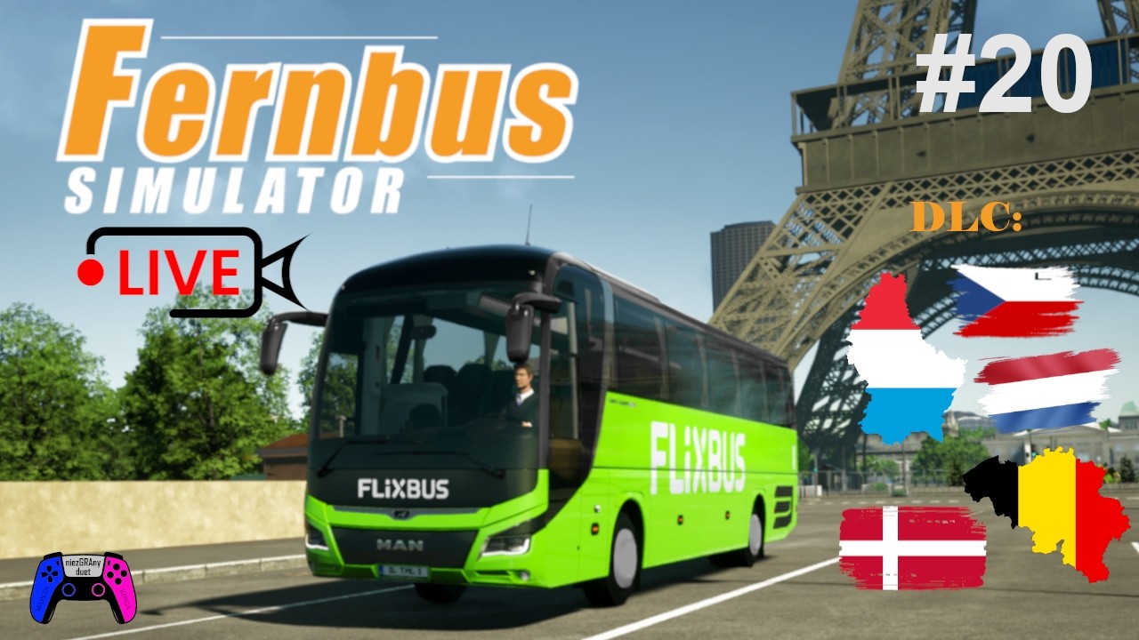 LIVE| Fernbus Coach Simulator - #20 