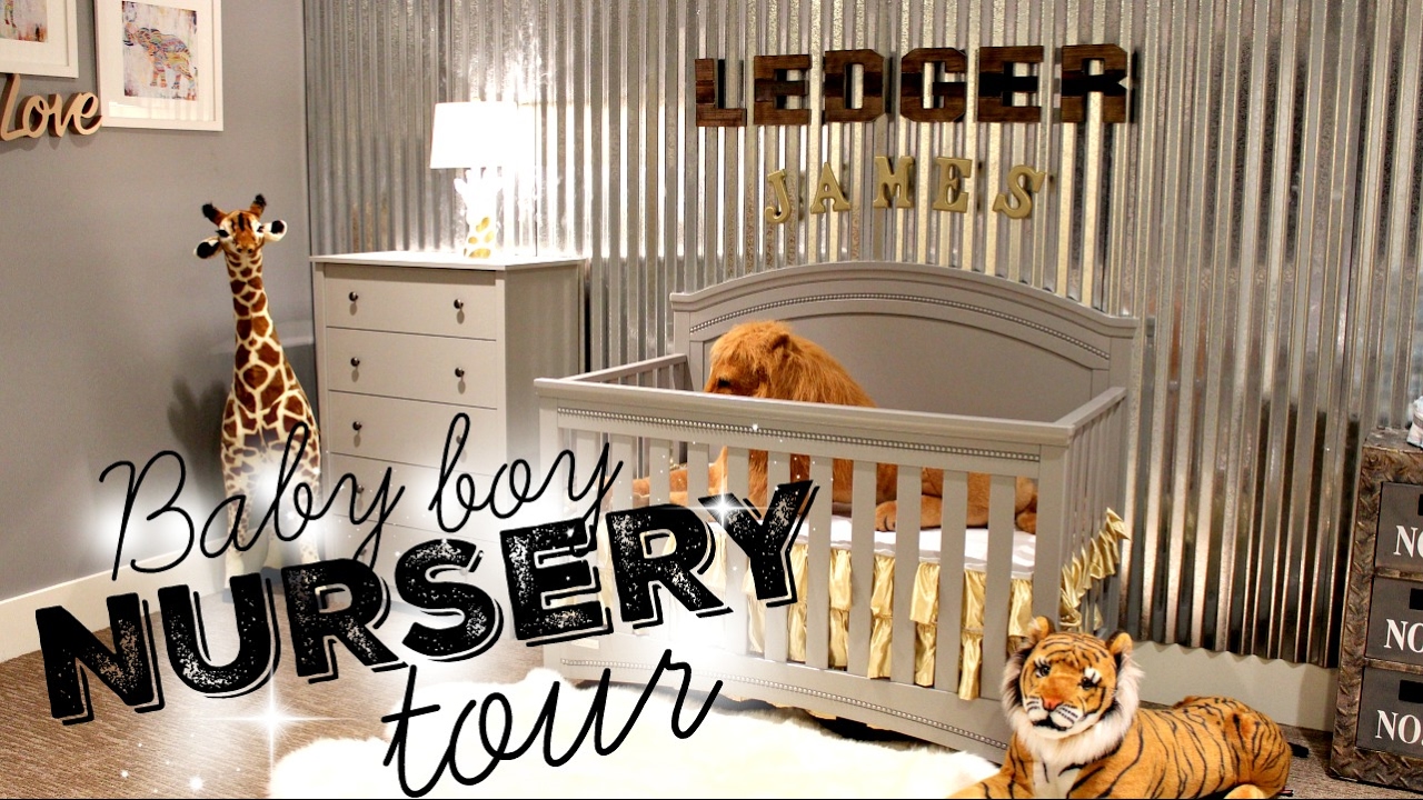 BABY BOY NURSERY TOUR!!!