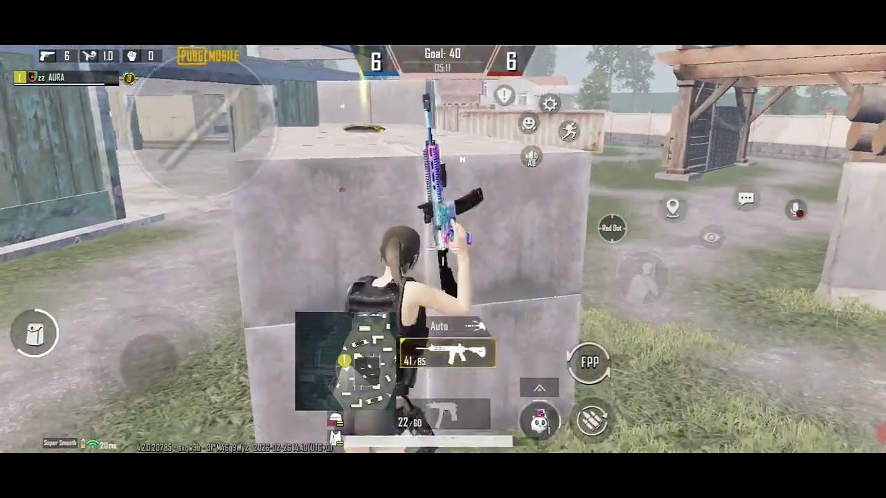 M16 5g pubg mobile test in 1v1 tdm