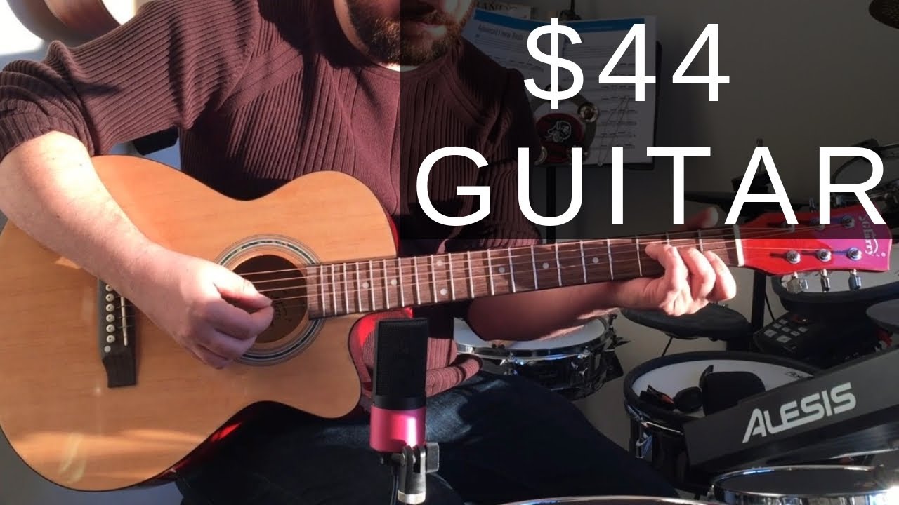 $44 Acoustic Guitar (Playing Only) Glarry Music Folk Acoustic Guitar -- Link In Description