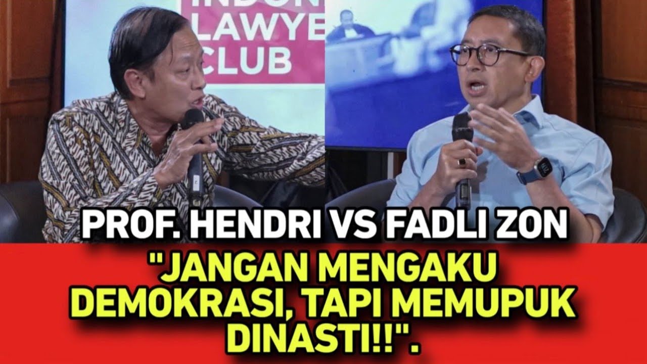 JANGAN MENGAKU DEMOKRASI, TAPI MEMUPUK DINASTI!!