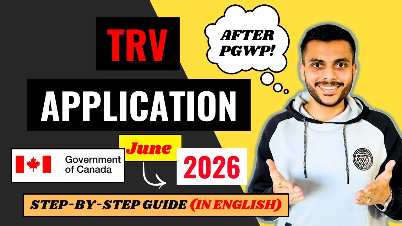 Подача заявления на TRV после PGWP | Внутри Канады! (Июнь 2026)