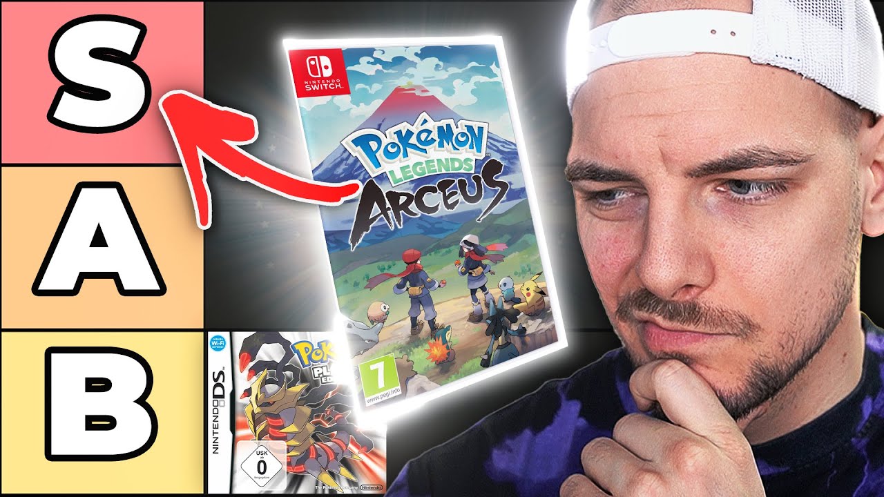 Ich ranke ALLE POKEMON HAUPTSPIELE!