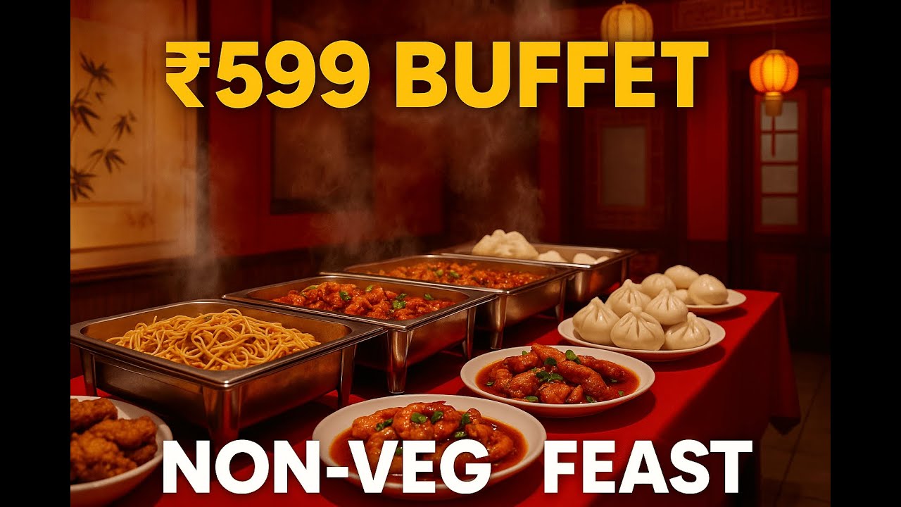 Sodepur-এর Shanghai: ₹599 Non-Veg Buffet For 2! | চাইনিজ বুফে রিভিউ! Must Watch! 