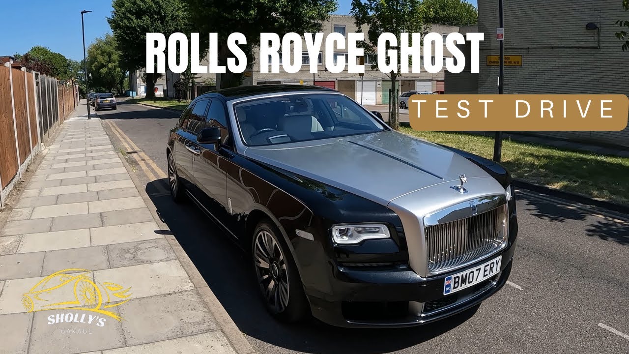 Rolls Royce Ghost POV Test Drive Stamford Hill - London