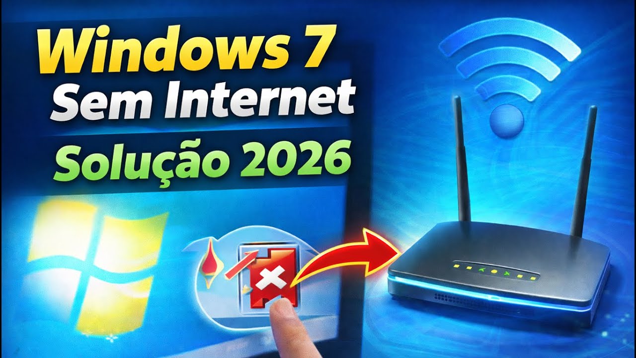 Windows 7 Sem Internet - Solução 2026