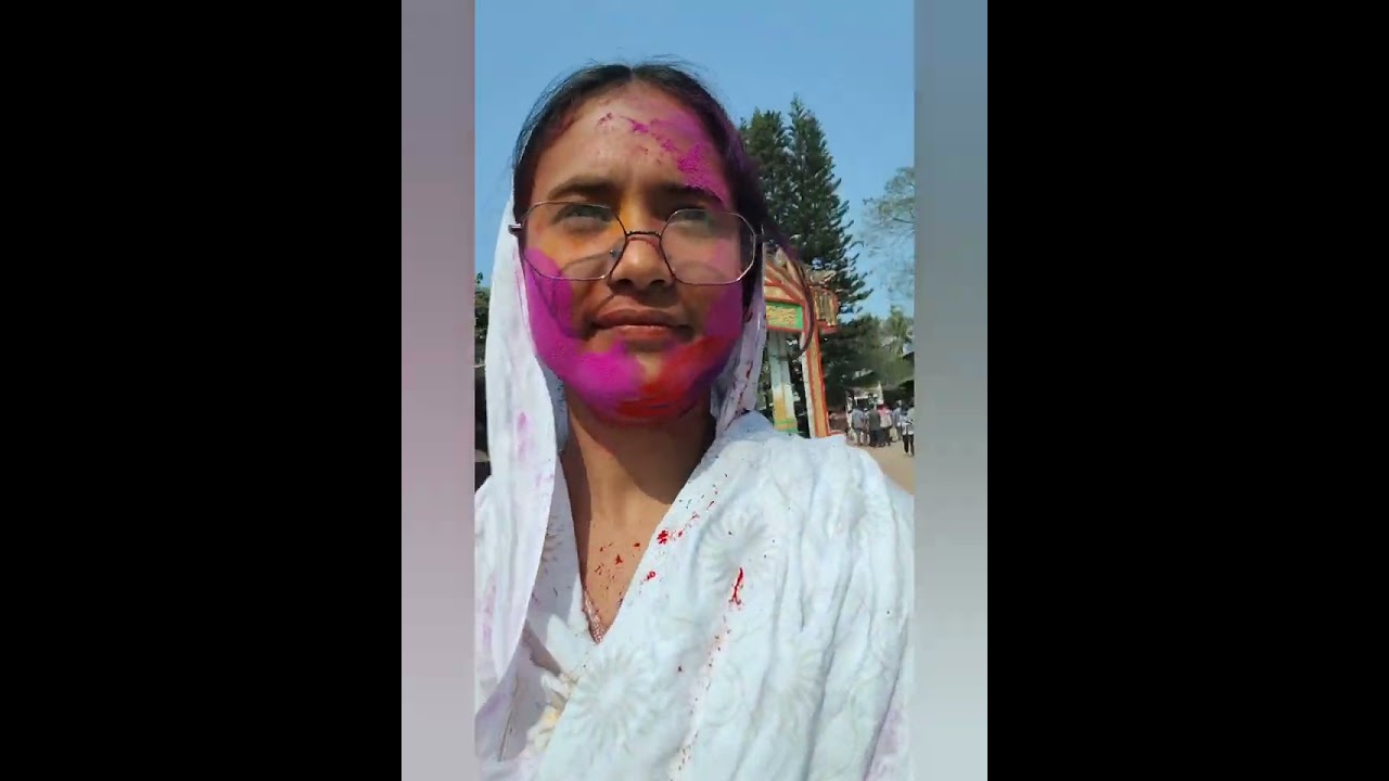 Holi 🫟 special in gugamukh #fypシ゚viral #newvideo Vasudev Temple