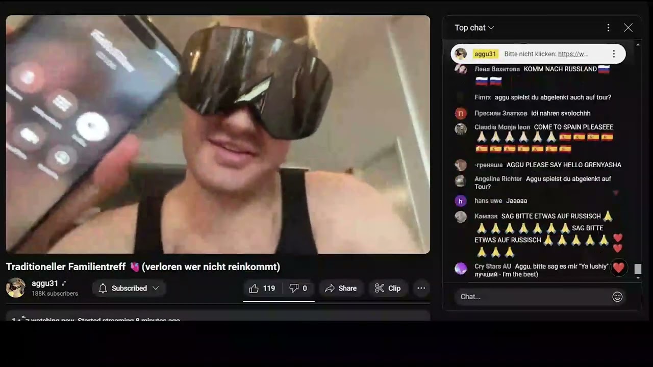 Ski Aggu Youtube Live 18-07-2024 (Abgelenkt pre-release)