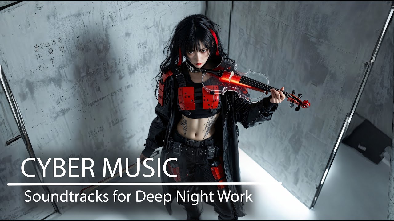 Night Focus Electronic x Violin Mix | Soundtracks for Deep Night Work & Quiet Creativity