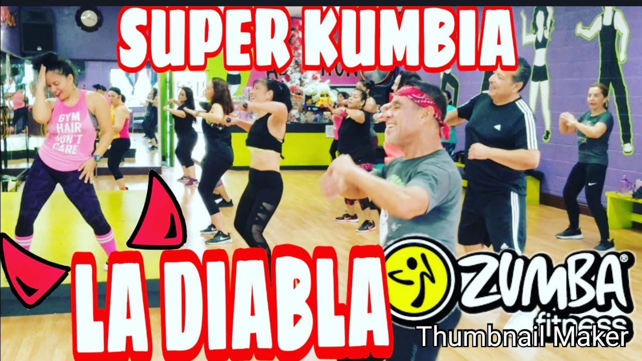 CUMBIA LA DIABLA - ZUMBA - SUPER KUMBIA - WHIT MONIKA HARO - CARDIO EXTREMO