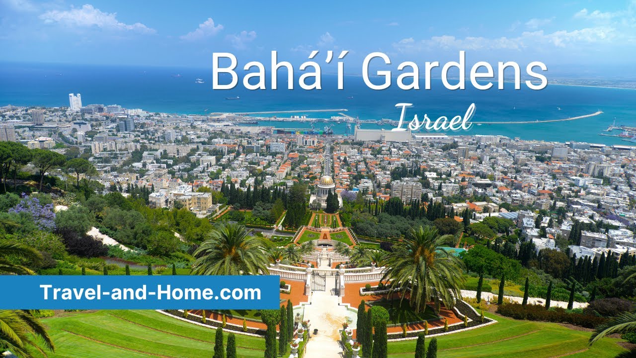 Visit the Bahai (Bahá’í) Gardens in Haifa, Israel - Most beautiful places in Israel - UNESCO