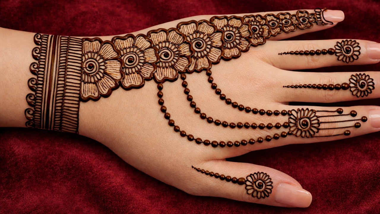 दुल्हन मेहंदी |simple bridal mehndi design full hand | mehndi design |mehandi ka design |new mehandi