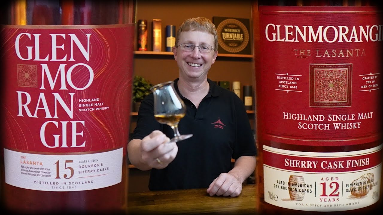 Glenmorangie 15 Jahre Lasanta 2025 vs. 12 Jahre Lasanta 43 % Vol.