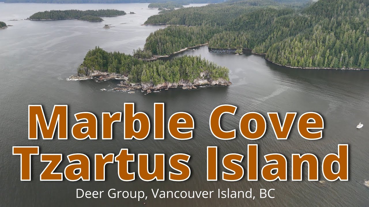 Marble Cove Caves & Arches - Kayak to Deer Island Group in Barkley Sound, W Vancouver Island, BC