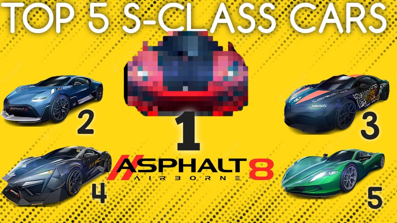 Top 5 MULTIPLAYERS CARS l Asphalt 8