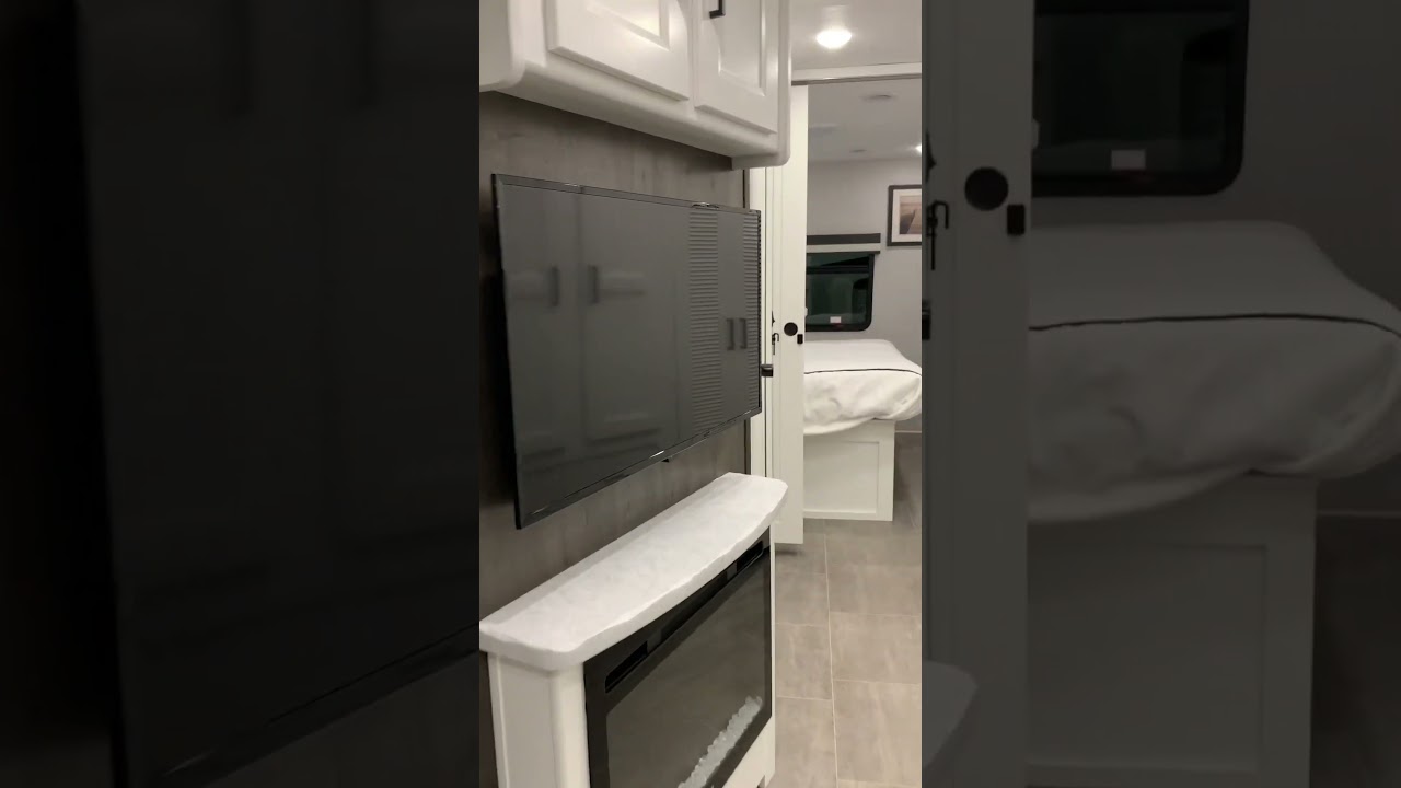 Is this too white? #rvshows #rvtours #ampedtoglamp #rvlife #rvshow #rvreviews