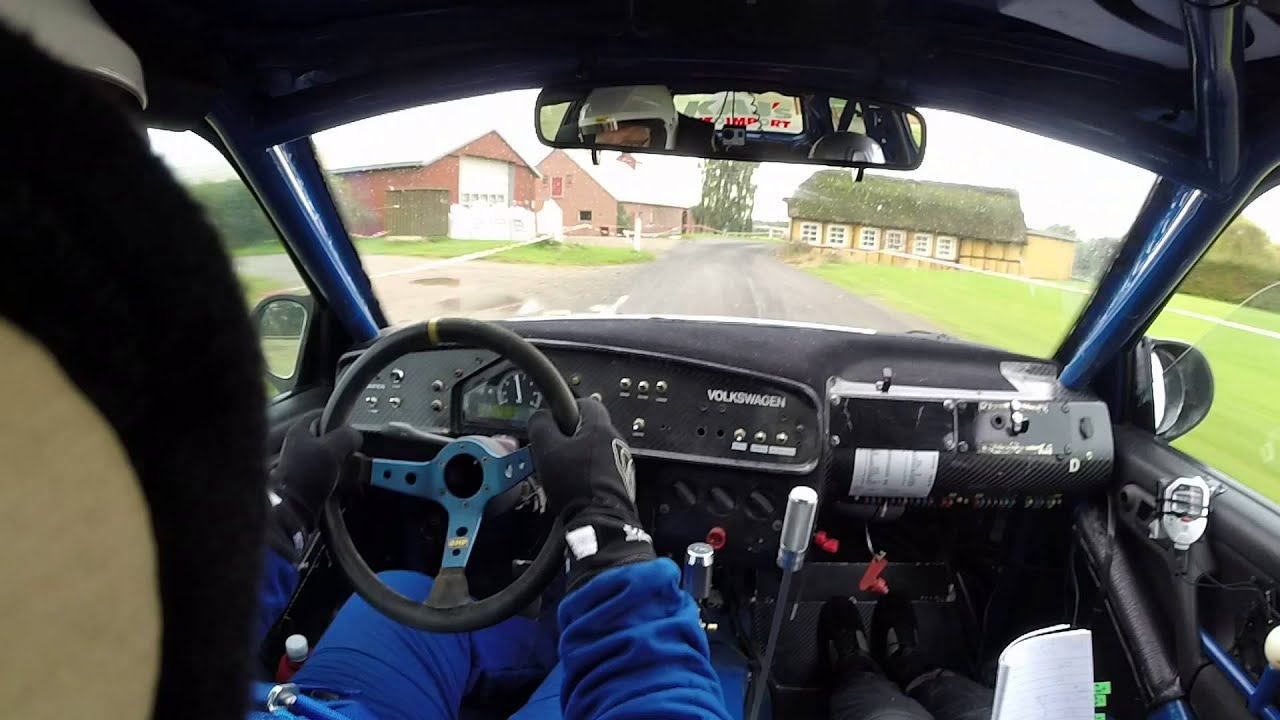 DM rally onboard kim wentzel golf 3 kit car