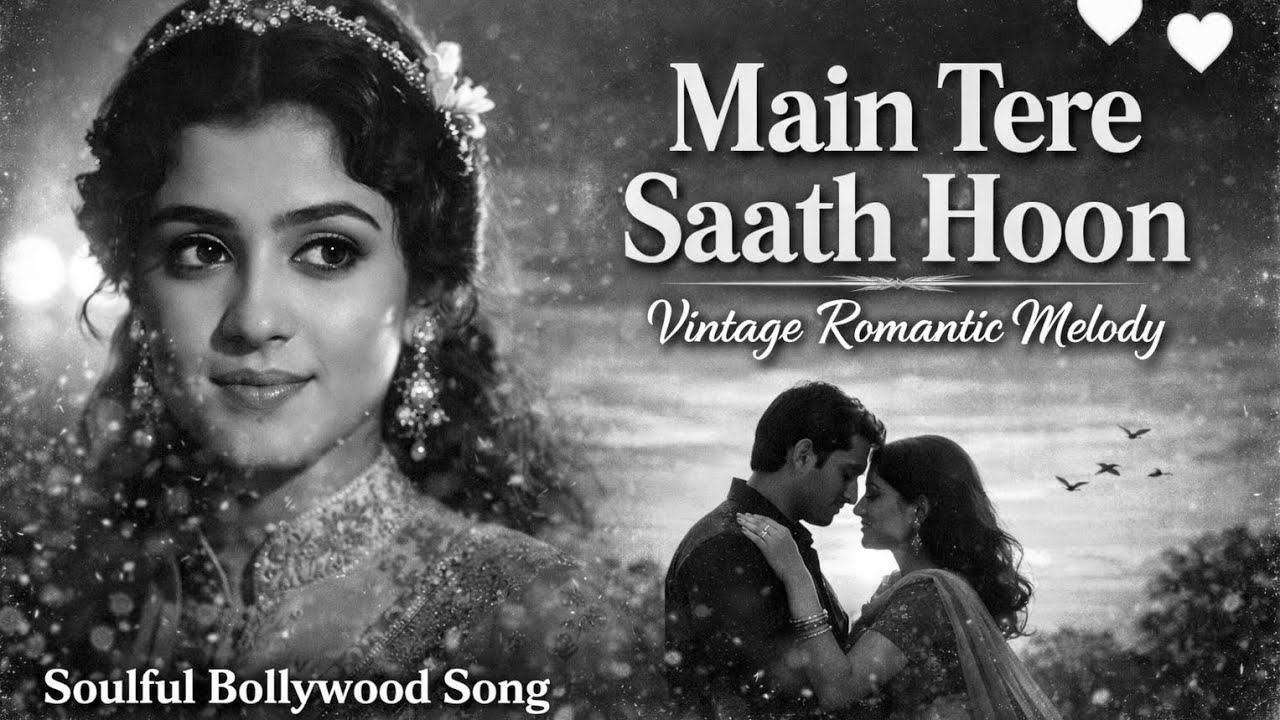 Main Tere Saath Hoon ❤️ | Heart Touching Vintage Romantic Song | 70s Bollywood Feel