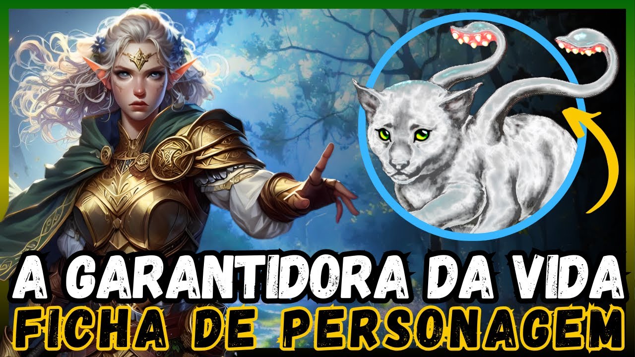 Ficha de Personagem | Patruilheira, Barda & Paladina | #rpgdemesa  #rpgbrasil #rpgdemesabrasil