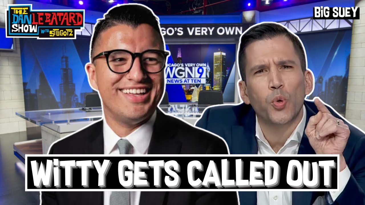 Sports Anchor Starts a Feud With Chris Wittyngham After Viral Clip | The Dan Le Batard Show
