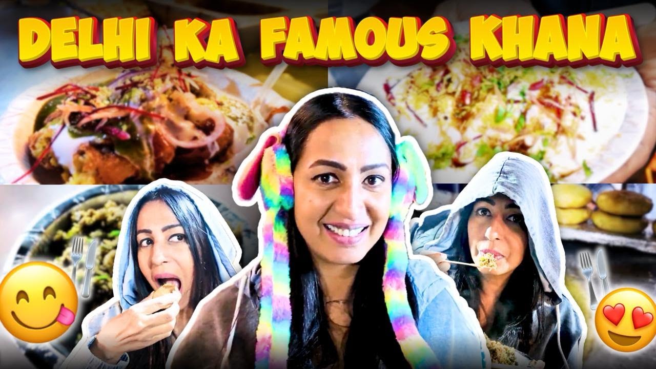 Delhi's BEST Chaat Spots Revealed I Kashmera Shah I Vlog