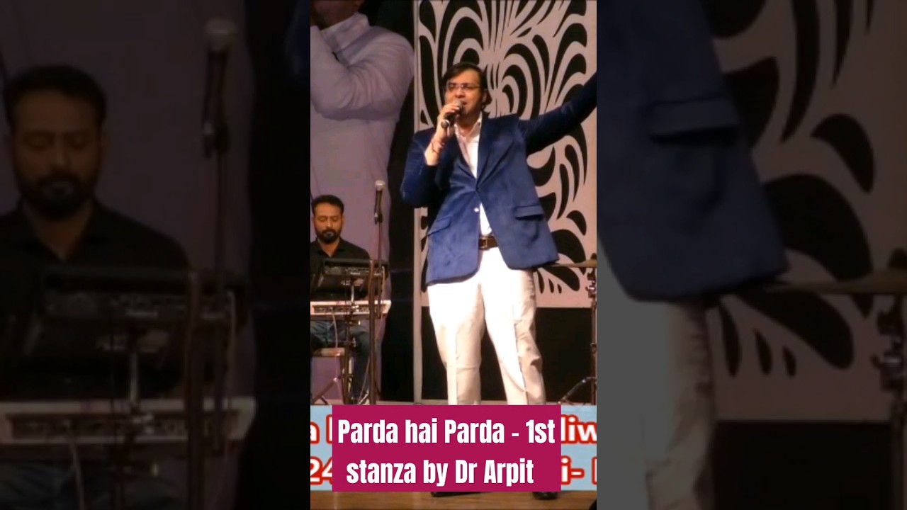 Parda Hai Parda Rafisaab's Best Qawalli- 1st Stanza by Dr Arpit Deliwala #shorts