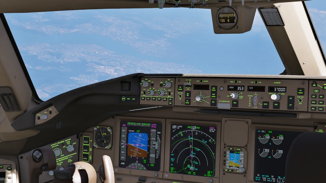 Zvartnots Approach and Landing  B772 X plane 12