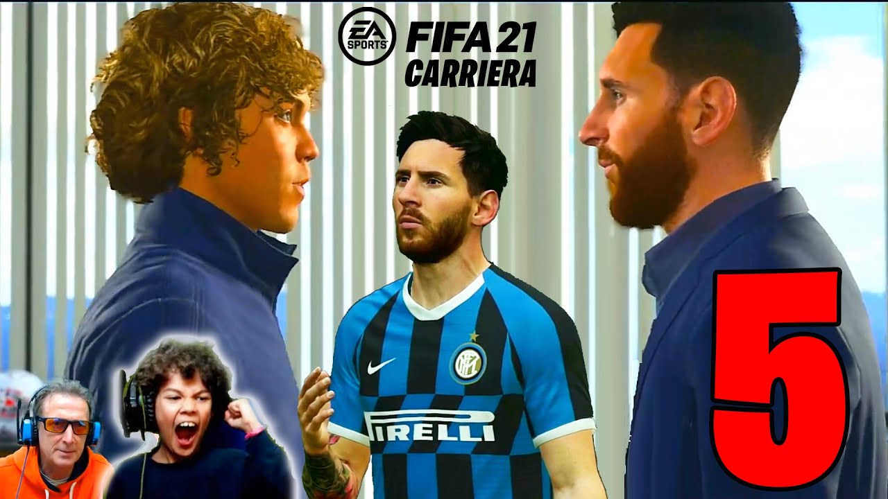 TRATTATIVA per L' ACQUISTO di MESSI | FIFA 21 CARRIERA INTER #05