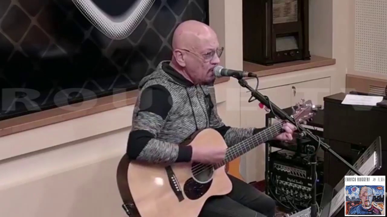 Enrico Ruggeri - Come lacrime nella pioggia - Radio Subasio - 2019