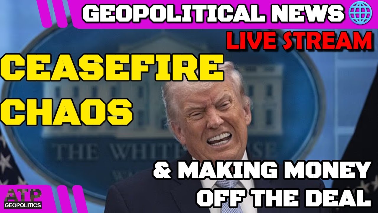 Iran Ceasefire Chaos - Who Is Benefitting? Someone's Making Money | Geopolitics News 🔴 LIVE STREAM
