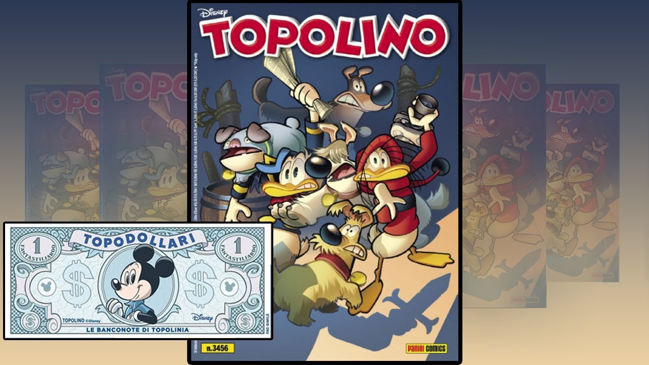 Topolino 3456 con il Topodollaro di Topolino! 16 Febbraio 2022